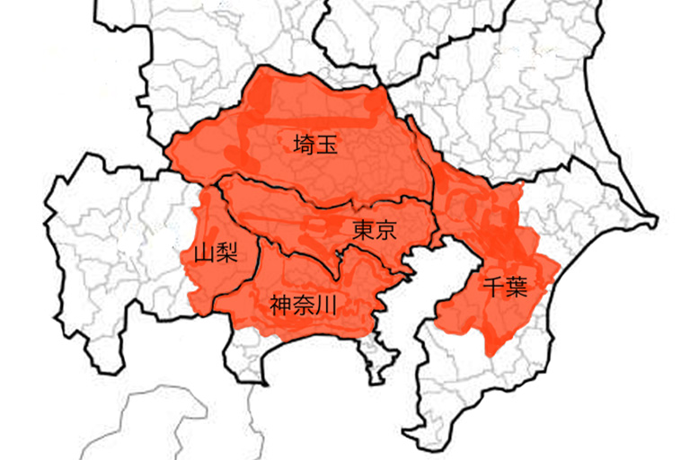 対応エリアマップ